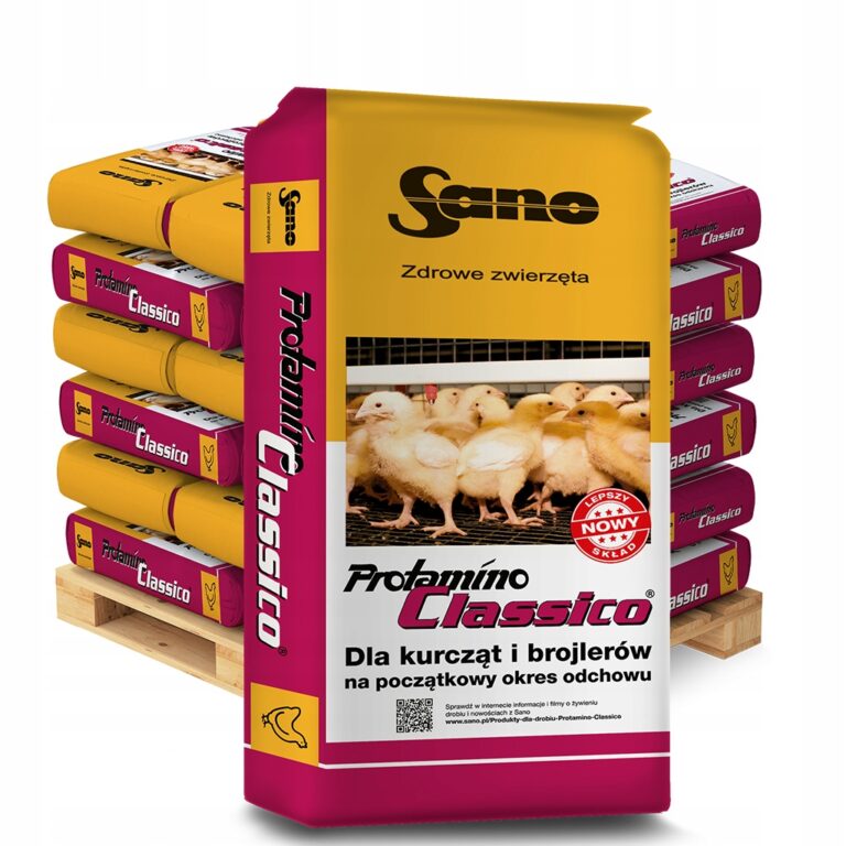 SANO CLASSICO protamino 25kg Koncentrat PASZA dla kurcząt i BROJLERÓW