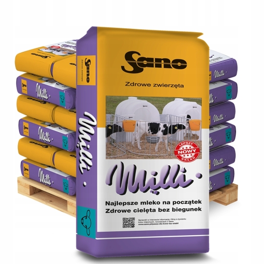 SANO MILLI mleko dla cieląt NA SAM POCZĄTEK 25kg