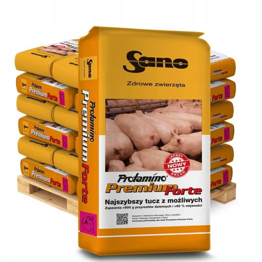 SANO FORTE 25kg protamino premium forte TUCZ dla Świń