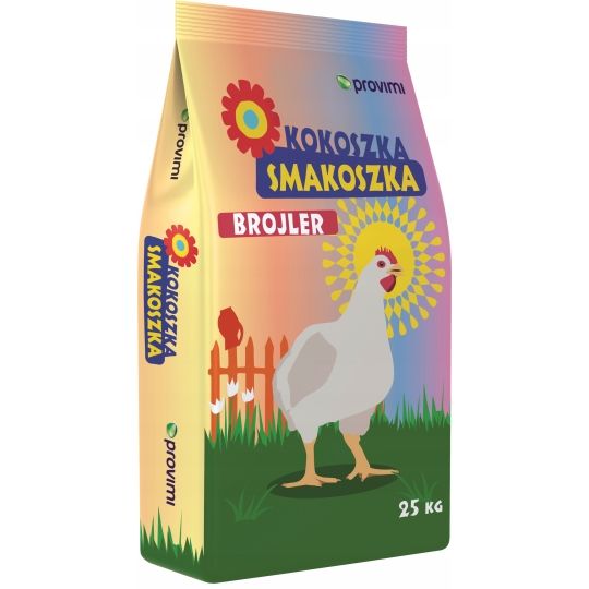 Karma dla kur BROJLER 2 Provimi 25 kg Mieszanka pełnoporcjowa