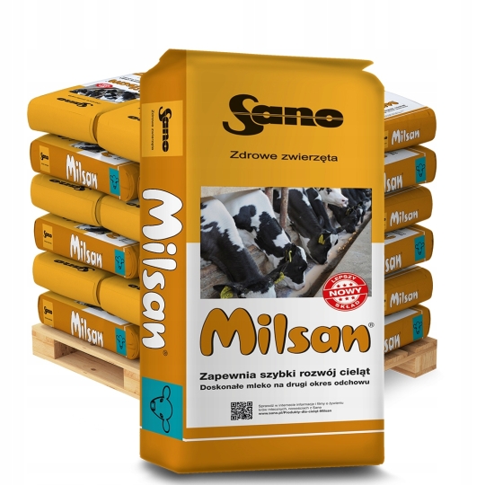 SANO Milsan 25kg MLEKO DLA CIELĄT od 3 tyg