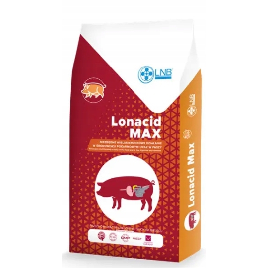 LONACID MAX LNB 1017 mieszanka paszowa uzupełniająca zakwaszająco TRZODA