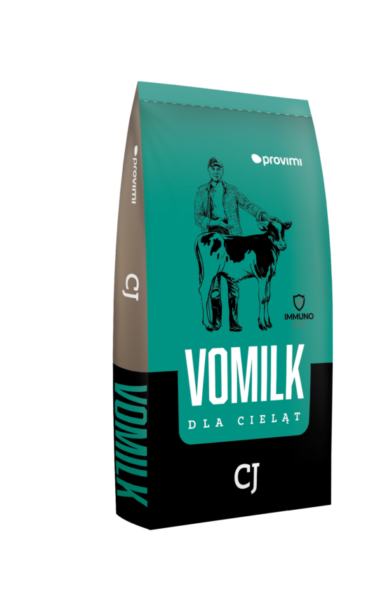 Vomilk CJ –GRANULOWANY STARTER OD 2 DO 12 MIESIĄCA ŻYCIA CIELĄT  25 kg