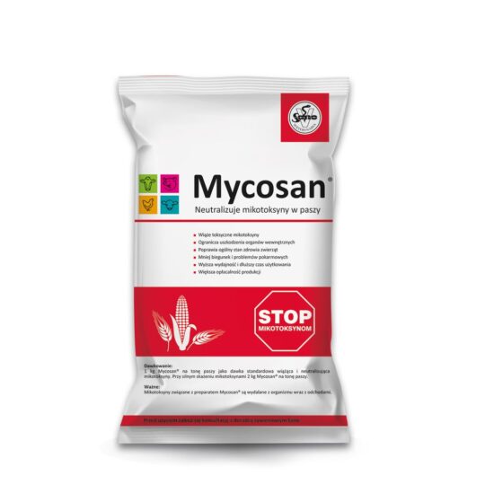 Mycosan – preparat wiążący mikotoksyny 1 kg