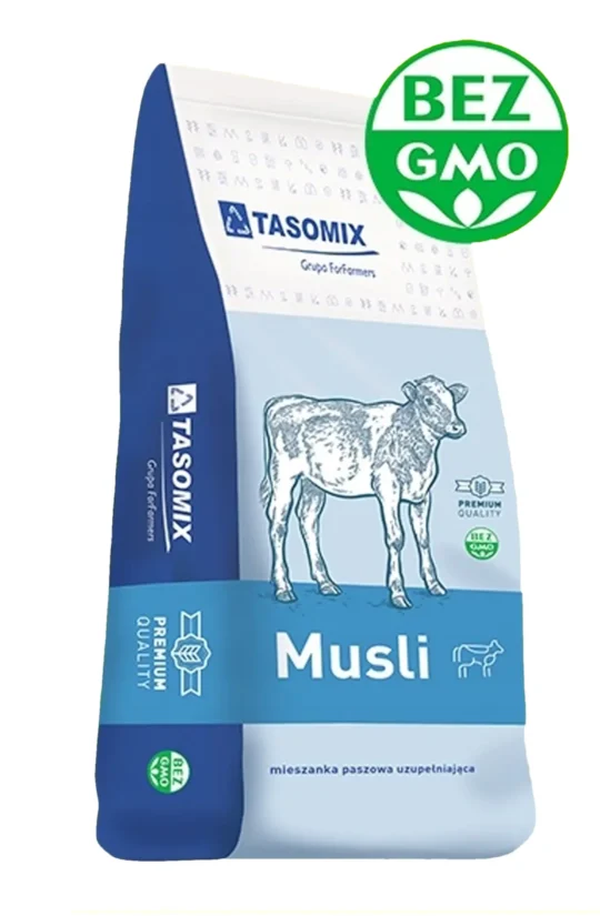 Tasomix Cielaczek Corn Musli 910 – mieszanka musli dla cieląt 20 kg