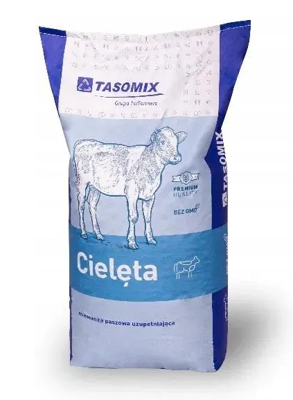 Tasomix Cielak 942 – mieszanka klasy premium dla cieląt, sypka 25 kg